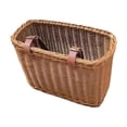 thumbnail image 1 of Cesta de bicicleta para niños Cesta del manillar delantera tejida desmontable con 2 correas Canasta de ciclismo Canasta de bicicleta para deportes de, 1 of 8