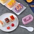 thumbnail image 3 of Billuyoard Molde antiadherente para hacer Sushi, prensa de carne no tóxica con cuchara de arroz pequeña, prensa para alimentos, molde para hacer Sushi, Cocina y Comedor Billuyoard HA021535-00, 3 of 6