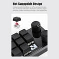 thumbnail image 5 of Programación Macro Custom Wired Teclado RGB 12 Tecla Copiar Pegar Botón Mini Gaming Teclado Hotswap Macropad, 5 of 5