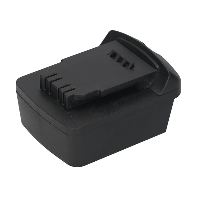 Generic Universal 18V-20V Lithium Battery Adapter for Milwaukee, DeWalt, and More - Black ABS+PB Construction, Multi-Brand Compatibility, Compact Design