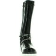 thumbnail image 3 of Primigi Girls Bethany Stretch Patent Fashion Strappy Chain Boots, 3 of 4