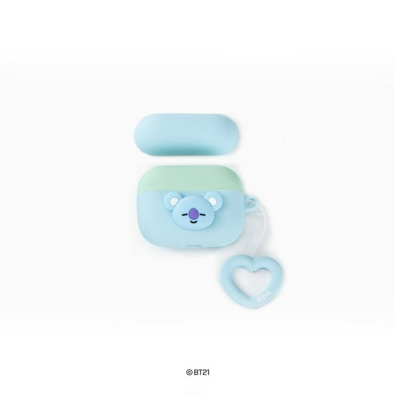 BT21 Airpods Pro Heart Ring Duo Case by BTS Royche (Koya)