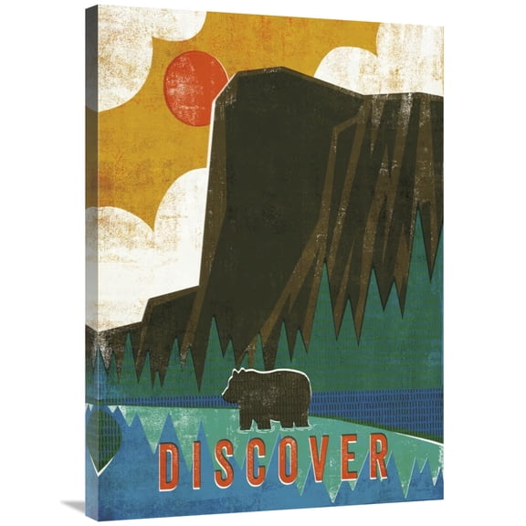 Global Gallery's 'Big Sky IV' By Michael Mullan Stretched Canvas Wall Art