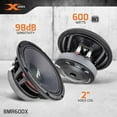 thumbnail image 4 of PRV Audio 8MR600X 8 in. Midrange Loudspeaker - 300W RMS 85Hz-8.5Khz 98 dB, 4 of 5