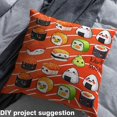 thumbnail image 2 of Castle Fairy Kawaii Sushi Fabric by the Yard 10 Yards, Delicious Salmon Home Decor Fabric by the Yard, Traditional Japanese Food Sewing Fabric, 2 of 6