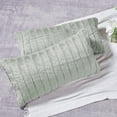 thumbnail image 3 of Home Soft Things Super Soft Decorative Pillow Covers, Set of 2, Gray Down, 14" x 26", 3 of 3
