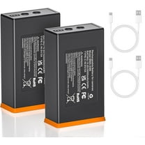 5000mAh Replacement for Power Mag Edge Battery Pack Compatible  with Moul-trie Edge/ Edge Pro/ Edge 2/ Edge 2 Pro Cellular Trail Camera with Type C Cord