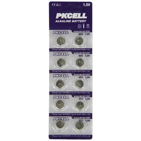 BlueDot Trading AG6 Piles Bouton Alcalines 1.5 Volts pour Télécommandes de Voiture Sans Clé, Calculatrices, Montres et Autres Petites Pièces Électroniques, Quantité 20 Unités