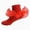 Red, variant on Girls Ruffle Socks Toddler Girl Frilly Dress Socks Double Lace Big Ruffles Fold Over Church Fancy Sock 4-6 Years