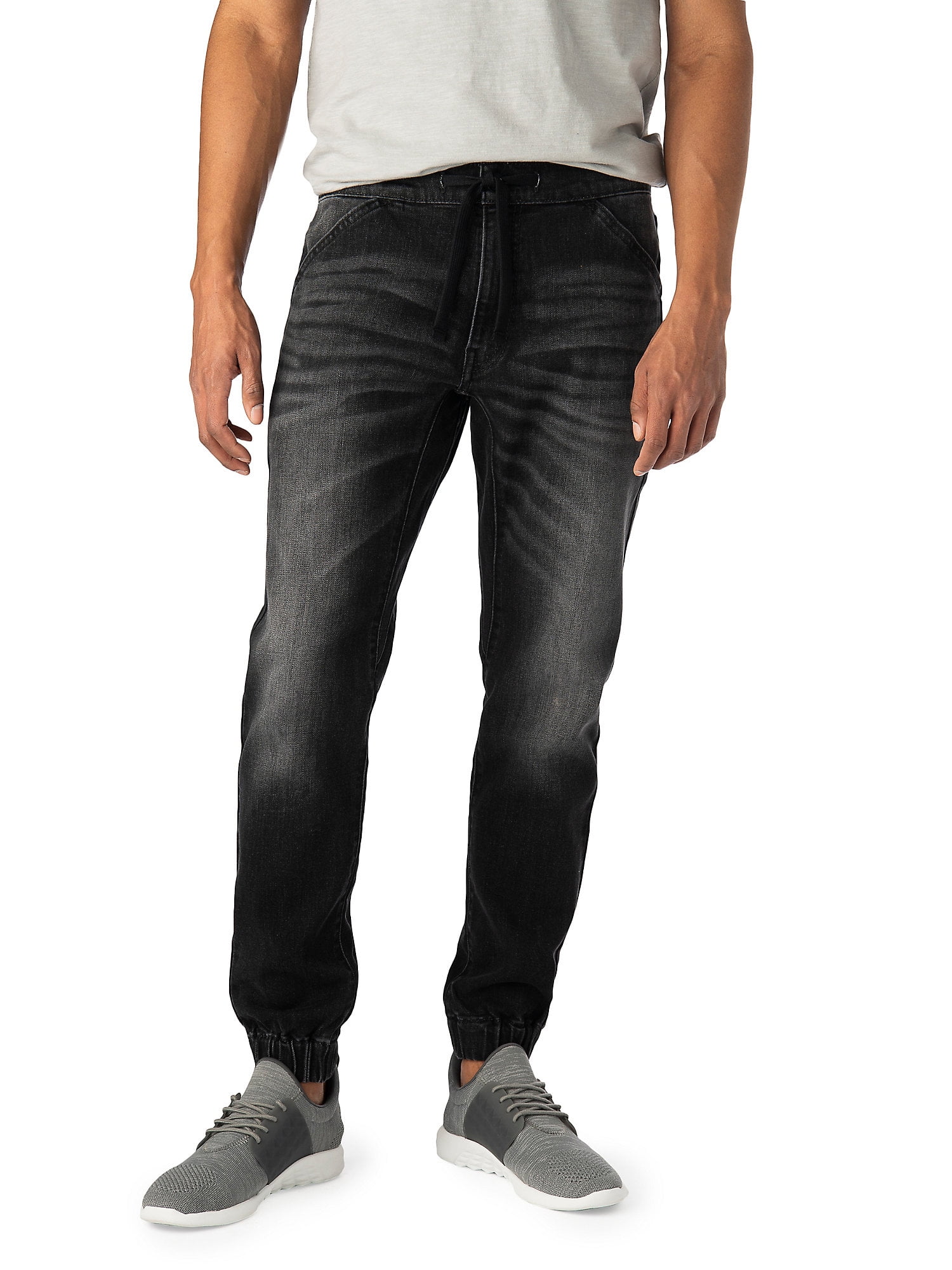 levi denim joggers mens