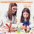 thumbnail image 4 of Projects DIY Art and Crafts Supplies Kit Handmade Activity Craft Materials Educational Gift for Kindergarten School Students Home Art Supply, 4 of 7
