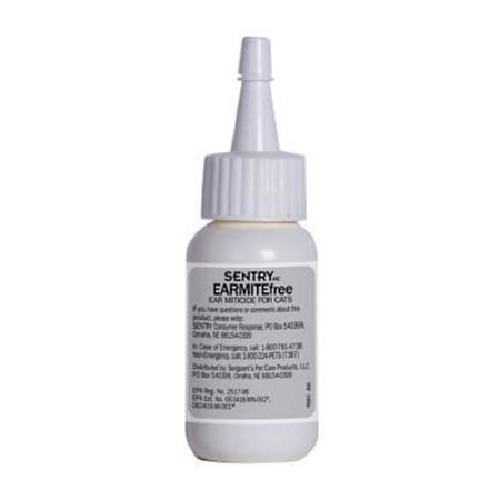 Sentry Hc Ear Mite For Cats 1-Ounce (Pack of 1)