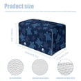 thumbnail image 7 of ZUXONGSY Sea Turtle Tissue Box Covers PU Leather Rectangular Tissue Box with Buckle Decorative Holder Organizer Wear Resistant Tissue Box Holder for Children Birthday Gifts, 7 of 7