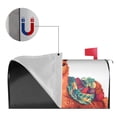 thumbnail image 2 of Gukieu Cozy Knitting Llama Print Magnetic Mailbox Cover, Sun-proof and Waterproof Home Yard Mailbox Cover-21x18 in, 2 of 8
