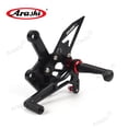 thumbnail image 3 of Arashi (Version 2.0) Rearsets for Kawasaki Ninja ZX4R 2023 / ZX-4RR 2022 - 2024 / ZX-25R 2020 - 2023 Motorcycle Accessories Adjustable Footrest Foot Pegs Reversed / GP Shift Black, 3 of 5