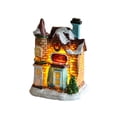 thumbnail image 4 of Christmas Scene Small Lighted House Decoration Xmas Craft for New Year Decor A, 4 of 8