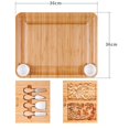 thumbnail image 2 of Charcuterie Boards Gift Set: Charcuterie Board Set, Bamboo Cheese Board Set - Unique Mothers Day Gifts for Mom - House Warming Gifts New Home, Wedding Gifts for Couple, Bridal Shower Gift, 2 of 7