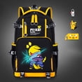 thumbnail image 3 of Mochila Pokemon Pikachu con estampado de dibujos animados para estudiantes, Bolsa Escolar con estuche para lápices, bolsas de libros de alta capacidad para niños, bolsa de viaje, regalo, 3 of 4