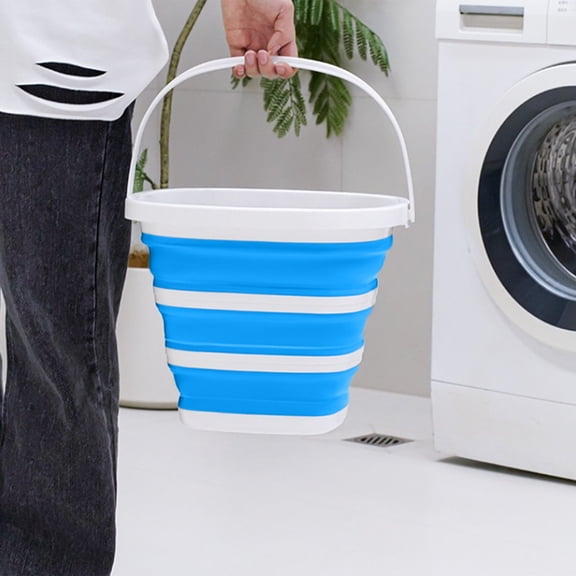 Kieccall Collapsible Bucket Folding Water Pail Portable Retractable Multi Use Bucket for Fishing Beach Car Washing Outdoor Travel Daily Use Gift