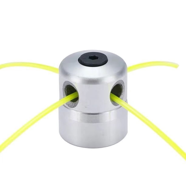 Cabezal de corte de césped profesional de aleación de aluminio, diseño de aluminio sólido y duradero para un rendimiento óptimo en tareas de jardinería