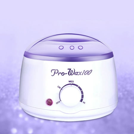 Wax Warmer, Portable Electric Hair Removal Kit for Facial &Bikini Area& Armpit-- Melting Pot Hot Wax Heater accessories Total Body Waxing Spa or Self-waxing Spa in (Best Wax Kit For Bikini Area)