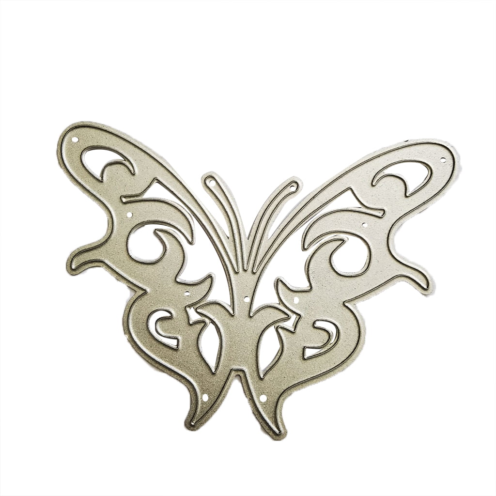 3 Pack Butterfly Shape Cutting Dies Metal Album Embossing Paper Cards Decorative Cutting Dies Embossing Stencil Template DIY Scrapbook for Card Making 