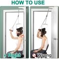 thumbnail image 2 of Mistayd Cervical Neck Traction Device - Neck Stretcher Hammock for Physical Therapy - Neck Decompression Devices Over Door for Neck and Spine Pain Relief, 2 of 5