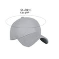 thumbnail image 2 of Gorra de béisbol sencilla Gorra parasol para exteriores para hombres y mujeres, gorra de color liso, 2 of 5