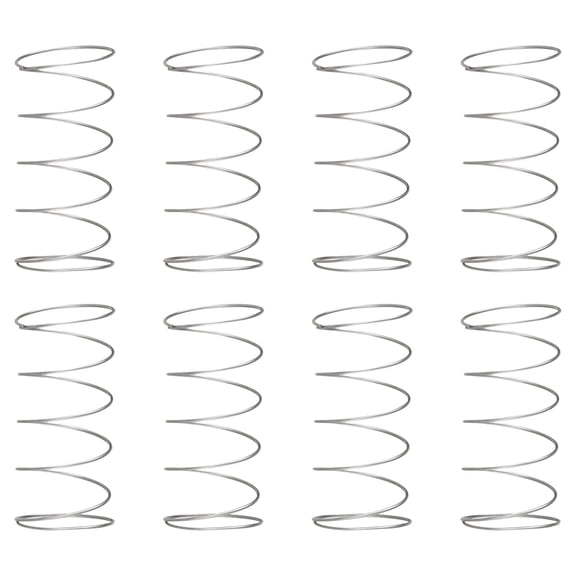 FEAMOS 8pcs Toilet Tanks Push Spring Efficient Water Saving Flush Control Spring Simple Installation for Home & Public Restroom