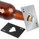 thumbnail image 3 of Ace Of Spades Bottle Opener Credit Card Size Pocker Cap Opener Portable Stainless Steel Can Opener (2 Pack Black & Silver), 3 of 4