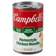 thumbnail image 4 of Campbells Condensed Heart Healthy Homestyle Chicken Noodle Soup Can 10.5 oz - 5 Pack, 4 of 5