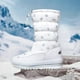 thumbnail image 4 of Botas Suela Gruesas Engrosar Las Invierno Mujeres Nieve Calientes Fueras Impermeables Sin Deslizamiento para Escalada, 4 of 9