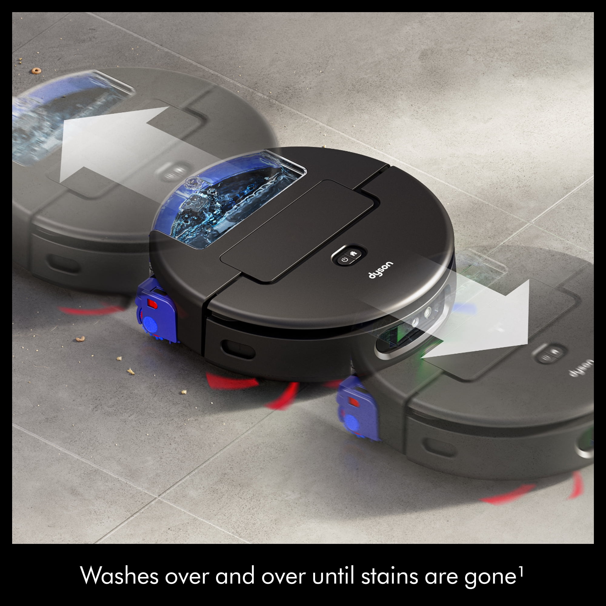 Dyson Spot+Scrub Ai™ Wet and Dry Robot Vacuum | Black/Blue | New | Latest Technology