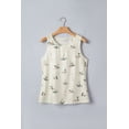 thumbnail image 3 of Women's Western Mallard Print Tank Top – Sleeveless Round Neck Beige Summer Shirt, XL, 3 of 10