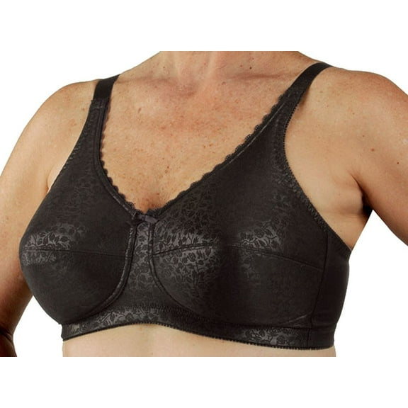 Classique 772E Post Mastectomy Fashion Bra - Black - 36C