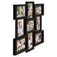 thumbnail image 5 of 9-Opening Black Picture Frame Collage 4x6 Photo Gallery Display for Home, Family, Friends Wall Hanging Collection, 5 of 7