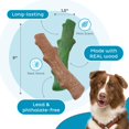 thumbnail image 4 of Juguetes masticables para perros Outward Hound, madera de cornejo duradera, paquete de 2, 4 of 7
