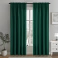 thumbnail image 2 of Cortinas MIULEE Hunter de 132 x 183 cm con filtro de luz verde, 2 paneles, 2 of 6
