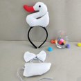 thumbnail image 5 of Cartoon Animal Headbands Duck Geese Hair Hoop and Collar Tail Cosplay Hairband for Kids Stage Headwear, 5 of 5