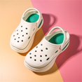 thumbnail image 6 of Women Adult Clogs Slip-on Cushion Platform Garden Shoes Non-slip Fashion Outdoor Beach Shoes, 6 of 14