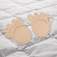 thumbnail image 4 of Unique Bargains Toe Socks Breathable Split Toe Compression Socks Non-Slip Beige 6 Pair Cotton, 4 of 7