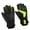 Fluorescent green on, variant on Yokua Winterproof Kids Gloves Warm Lining Flexible Grip Safety Reflective Snow Play