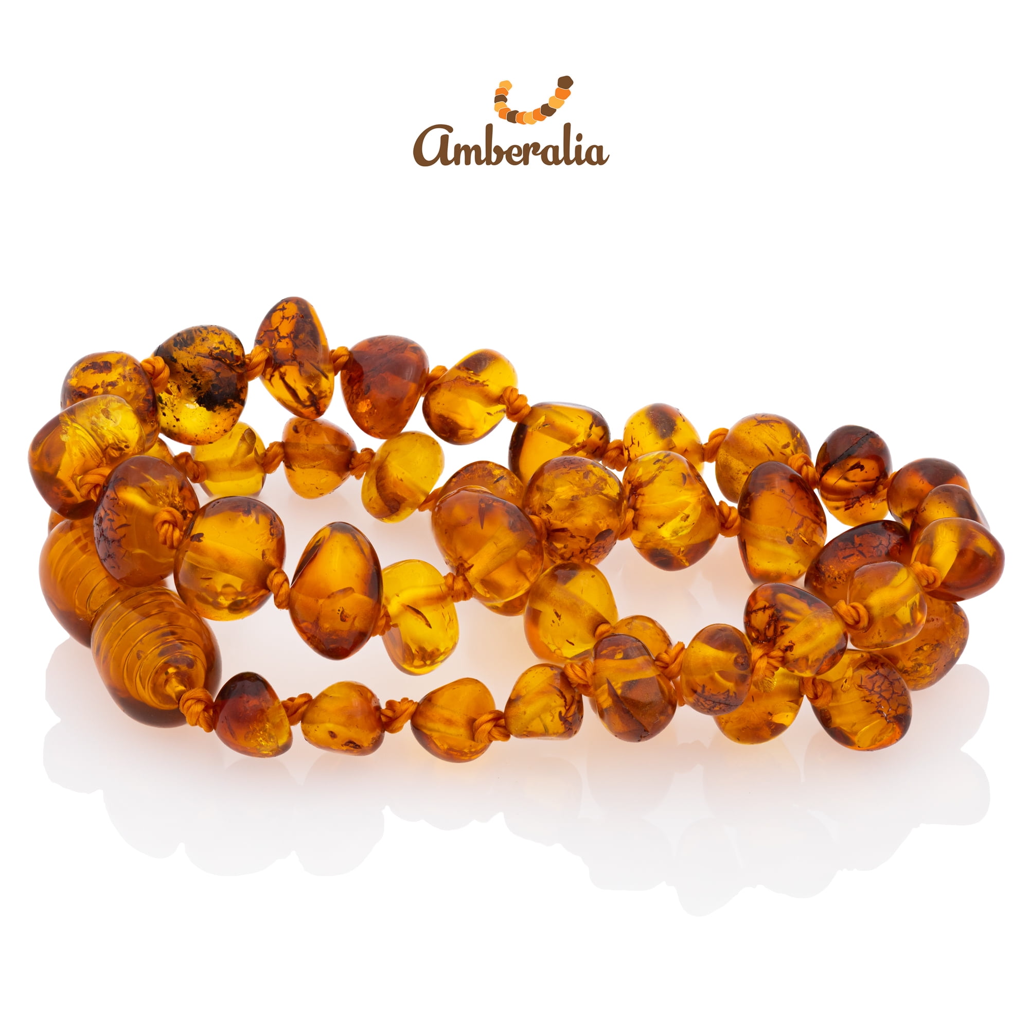 Details about   REAL RAW BALTIC AMBER NECKLACE 17-18 INCH CHOOSE YOUR COLOR 