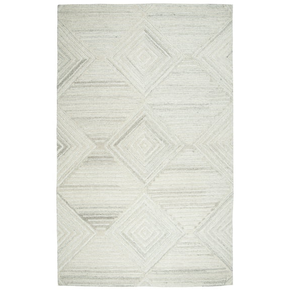 Gatney Rugs Village Area Rug SK333A Ivory Distressed Faded 2' 6" x 8' Rectangle