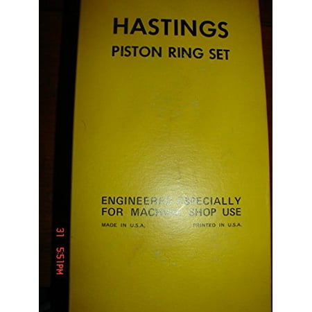 Hastings 4215 4-Cylinder Piston Ring Set