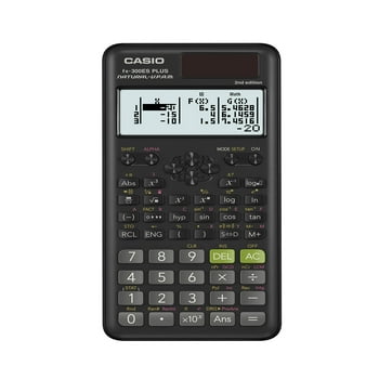 Casio FX-300ESPLUS2 Scientific Calculator Natural Textbook Display, Black