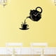 thumbnail image 2 of Reloj De Pared 3D Diy, Taza De Café Acrílica, Tetera, Reloj De Pared Decorativo Para Cocina, Sala De Estar, Comedor, Decoración Del Hogar, Reloj Minnieouse HA026864-02, 2 of 5