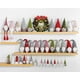 thumbnail image 3 of Juego de 10 adornos de gnomos colgantes para árboles de Navidad, gnomos de felpa hechos a mano suecos, adornos colgantes para el hogar de Santa Elf, decoración de vacaciones Zhivalor HMHZ1896, 3 of 5