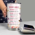 thumbnail image 6 of Inspirational Gifts for Women Tumbler 20oz Christian Gift Stainless Steel Insulated Coffee Travel Cup Mug Motivational Gift for Women Birthday Christmas, 6 of 6