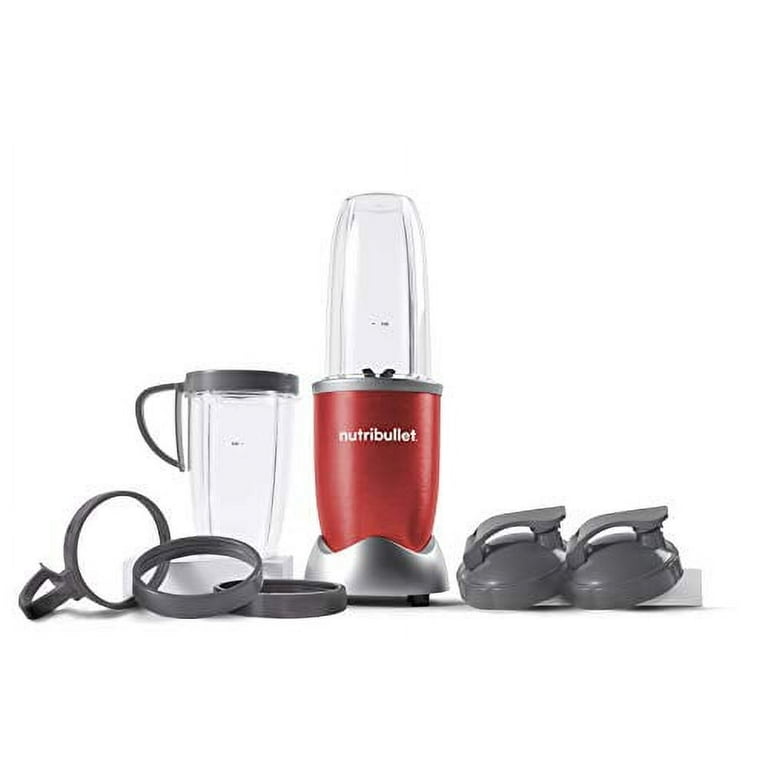 nutribullet ブレンダー NB-101B(RD) レッド NutriBullet (Red) Hi-Speed Blender/Mixer, 8-Piece Set